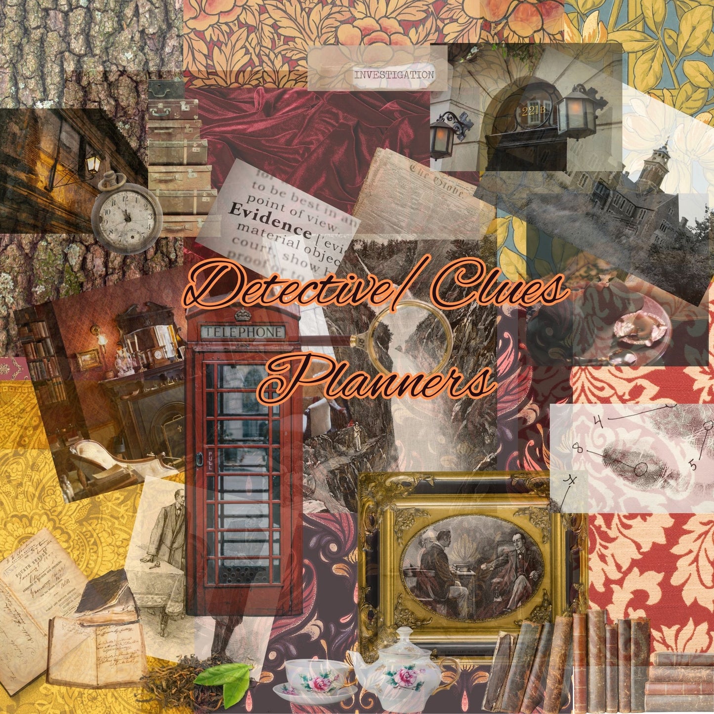 Mystery Themed Planners