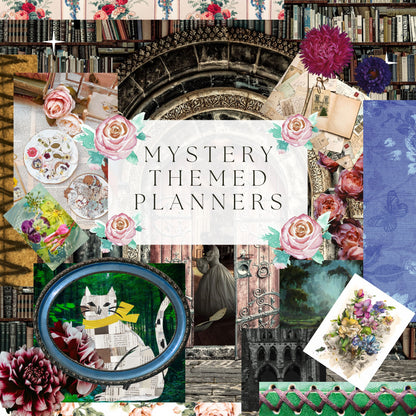 Mystery Themed Planners