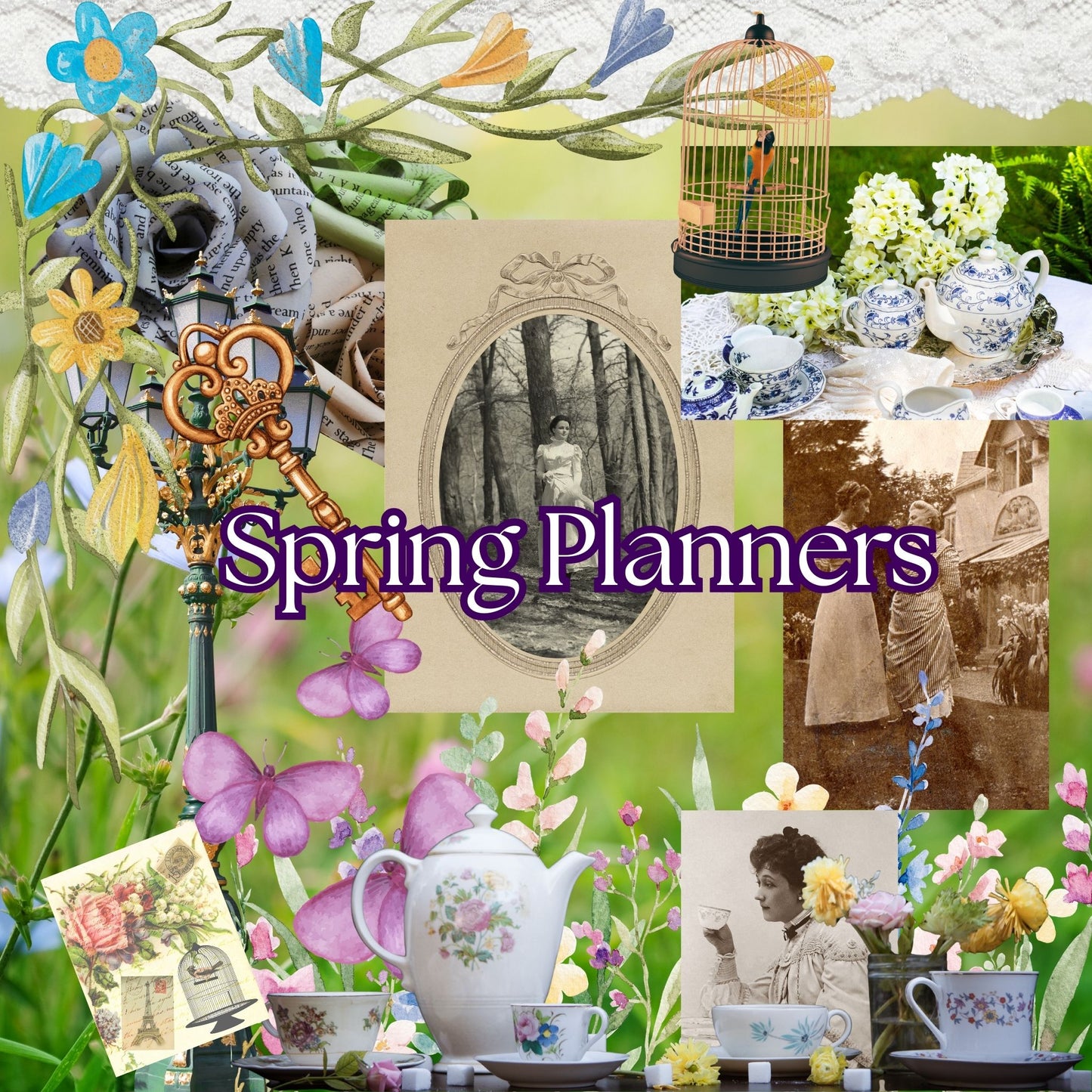 Mystery Themed Planners