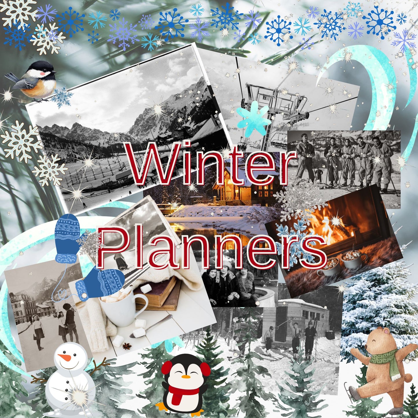 Mystery Themed Planners