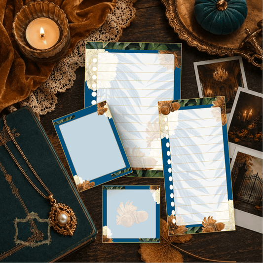 GOLDEN HARVEST DESK CURATION SUITE - EDITION I: VELVET MORNINGEgypt’s Paper, Decoupage and Layered Art