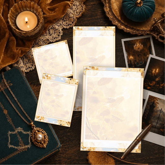 GOLDEN HARVEST DESK CURATION SUITE - EDITION IV: GOLDEN SUNSTEADEgypt’s Paper, Decoupage and Layered Art