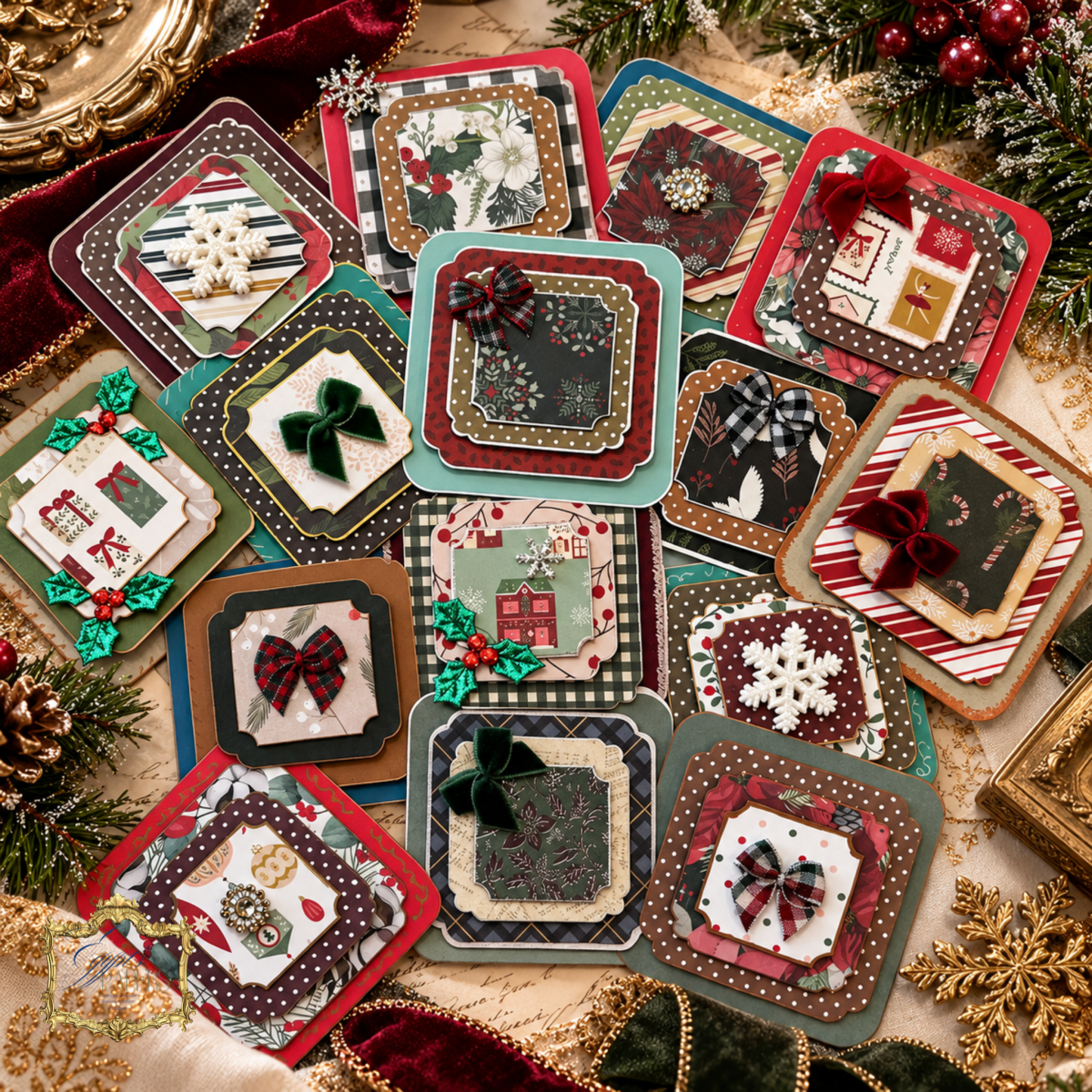 The Winter Collection: Bespoke Paper ClustersEgypt’s Paper, Decoupage and Layered Art